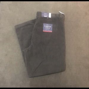 Men’s Croft & Barrow Corduroy Pants Flat Front